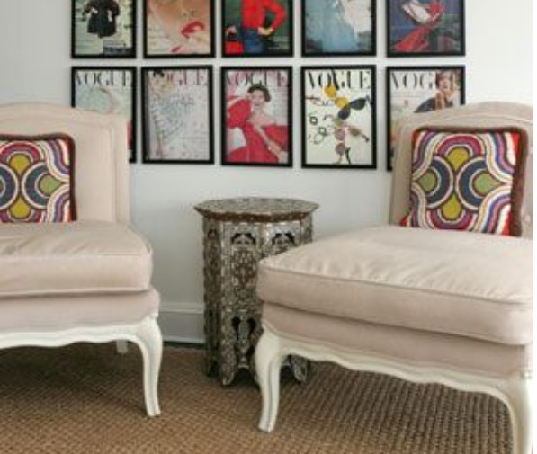 Decor Inspired by Fashion Magazine Covers