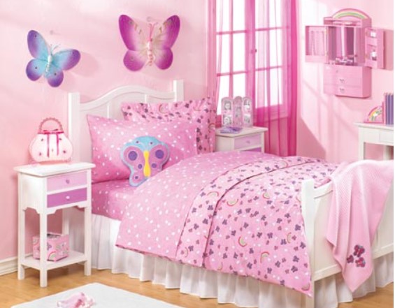 2 best colors for girls’ bedroom: Classic & Alternative