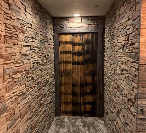 How to Make a Hidden Door with Faux Stone